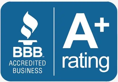 BBB Accredited Business A+ rating
